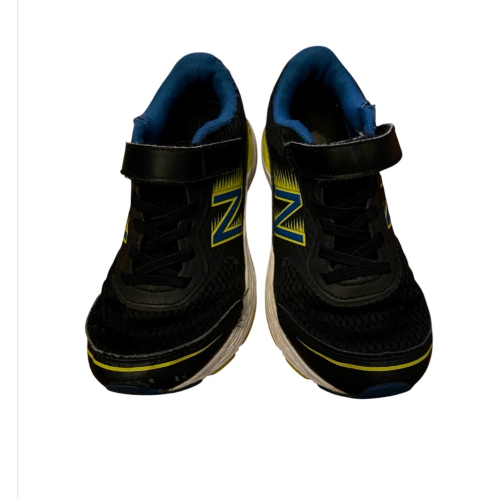 New Balance Big Kids' 680v6 - Black/Green/Blue  Sneakers size 1.5